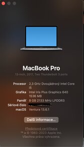 Prodám MacBook Pro 13-inch 2017 - 3