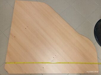 Pojízdný rohový PC stůl - 3