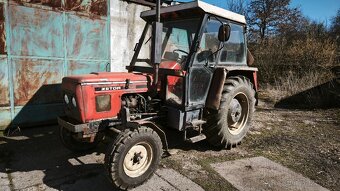 Zetor 7011 + dvoukolová kára - 3
