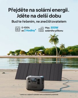 BLUETTI Power Generator AC70 768Wh/1000W přenosná elektrárna - 3