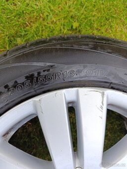 Alu kola+ pneu 205/55 R16 letní - 3
