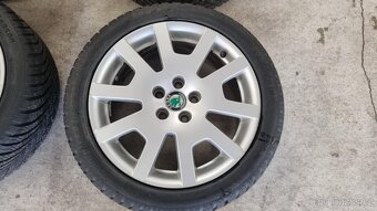 Fabia RS 5x100 R16 ,,Spider'' komplet alu kola - 3