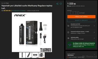 Vaporizer Taurus - ještě nerozbalený - 3