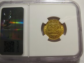 SVATOVÁCLAVSKÝ DUKÁT 1925 NGC MS 64 - 3
