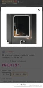 Zrcadlo s osvětlením - 3
