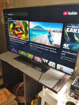 Prodám velkou LED Smart TV LG 140cm, DVB T2, WiFi, YouTube - 3