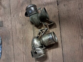 Karbidové lampy na historická kola - 3