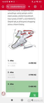 2x vstupenka Moto GP Brno - 3