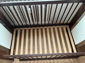 Dětská postýlka 120x60 + matrace a komoda - 3