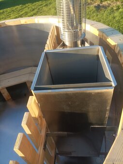 Koupací sud Marivox 1,8m, koupací káď, HOT TUB, skladem - 3