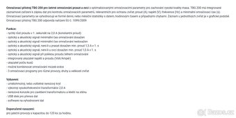 Omračovací přístroj se záznamem Hubert Haas - 3