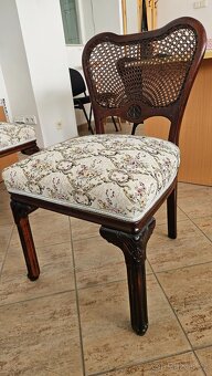 Starožitné čalouněné židle - 3