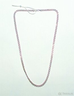 Stříbrný řetízek Bismark 50cm 11.53g ryzosti 925 DopZDARMA - 3
