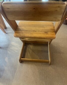 Dětské židle, rostoucí, dub - 3