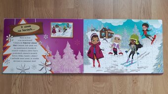 MALÉ SLEČNY, klukům vstup zakázán • KNIHA S PUZZLE - 3