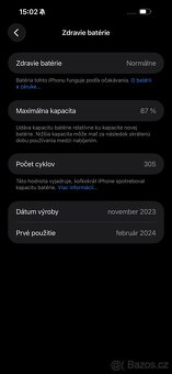 iPhone 15 Pro Max + originální Apple MagSafe kryt - 3