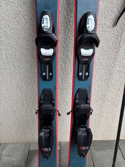 Dětské lyze Rossignol 128cm + hulky - 3