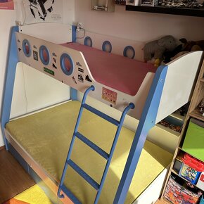 Dětská dvoupatrová postel Parník - 3