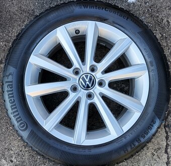 Originál alu sada disků VW Passat B8 5x112 R17 Merano - 3