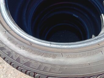 215/45/16 LETNÍ SADA BRIDGESTONE - 3