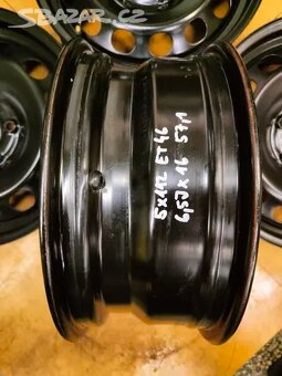 Plechové disky 5x112 ET46 6,5Jx16 57,1 Octavia - 3