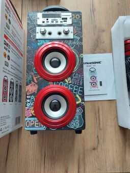 Karaoke Bluetooth Reproduktor DYNASONIC 3rd Generation - 3