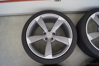 Audi Rotor - originál kola R19 5x112 včetně pneu 255-35-r19 - 3