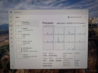 Herní PC | Ryzen 5 3600 XT, RTX 3060, 32GB, 500GB SSD - 3