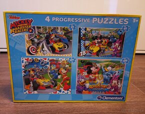 4x puzzle Mickey and Roadster racers - 3