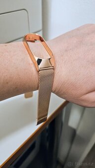 Kovový náhradní řemínek pro Mi Band 7 se zapínáním - 3