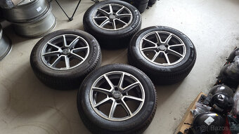 90% letní ALU kola 15" 4x108 Peugeot 207,301,Citroen Elysee - 3