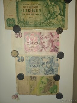 Staré retro bankovky - 3