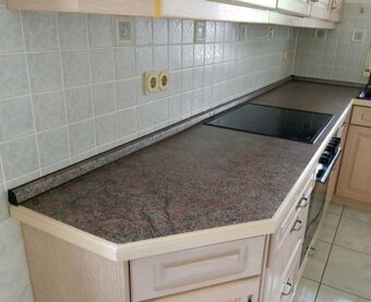 Venkovská kuchyně světlý dub masiv, 4736 - 3