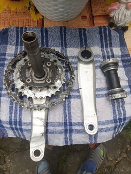 Kliky na horské kolo XT deore - 3