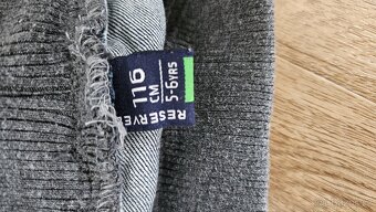 Dětské jeans Reserved s pružným pasem vel. 116 - 3