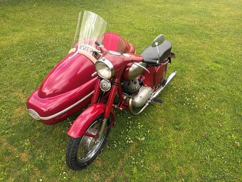 Jawa 350 se sajdou Velorex 560 - 3