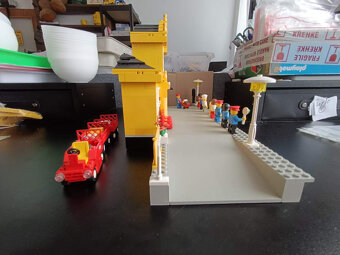 LEGO Train 9V 4554 Metro Station +návod +box - 3