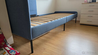 Prodám rám čalouněné postele šíře 90 cm - pohovky IKEA - 3