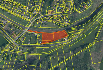 Stavební pozemek Dalešice u Mladé Boleslavi 3.539 m2 - 3
