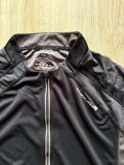 cyklistický dres Endura, vel. XXL barva černá - 3