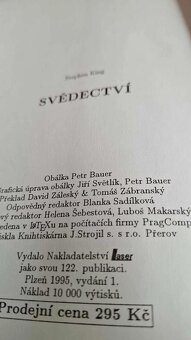 SVĚDECTVÍ. Stephen King. - 3