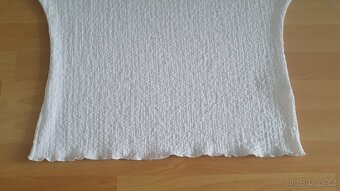 Mačkané bílé tričko Encuentro - 3