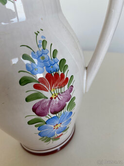 Keramický džbánek, džbán, chodská keramika. 19,7 cm - 3