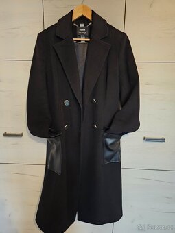 Vlněný kabát černý Orsay - 3