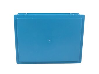 Přepravka euro plná 400x300x118 mm, modrá - 3