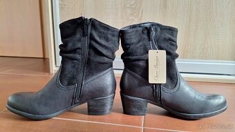 Dámské černé zimní boty Clara Barson - 3