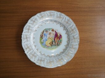 Porcelánový talíř - ozdobný - 3