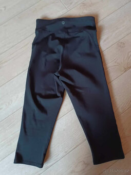 Černé 3/4 legíny vel.34 / 152 Active N.O.V.É. - 3