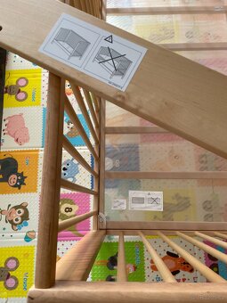 Postýlka pro miminko IKEA Gulliver s kolotočem NUK - 3