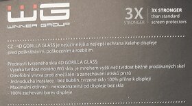 Gorilla glass 4D iPhone 12 PRO MAX 6,7 Full Glue - 3